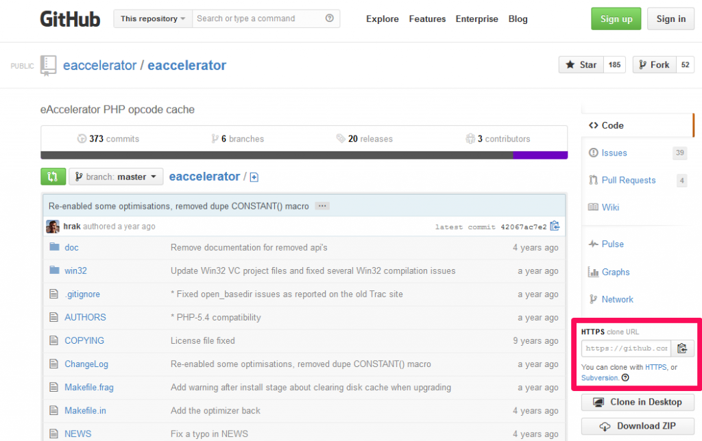 github